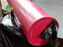 Red Natural Rubber Sheeting